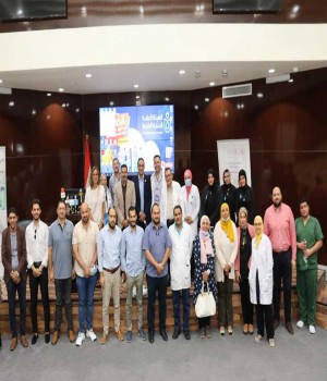 المصرية لمنظار عنق الرحم تعقد محاضرة طبية لأطباء المجمع الطبي بالاسماعيلية
